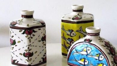 خودنمایی سفال فیروزهای شهرضا در کشورهای اروپایی+تصاویر