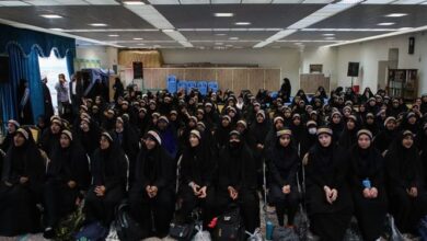 دانشآموزان ۶۰ کشور جهان در مسجد مقدس جمکران گردهم آمدند+تصاویر