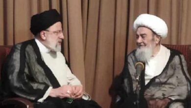 دیدار رئیسجمهور با آیتالله مظاهری