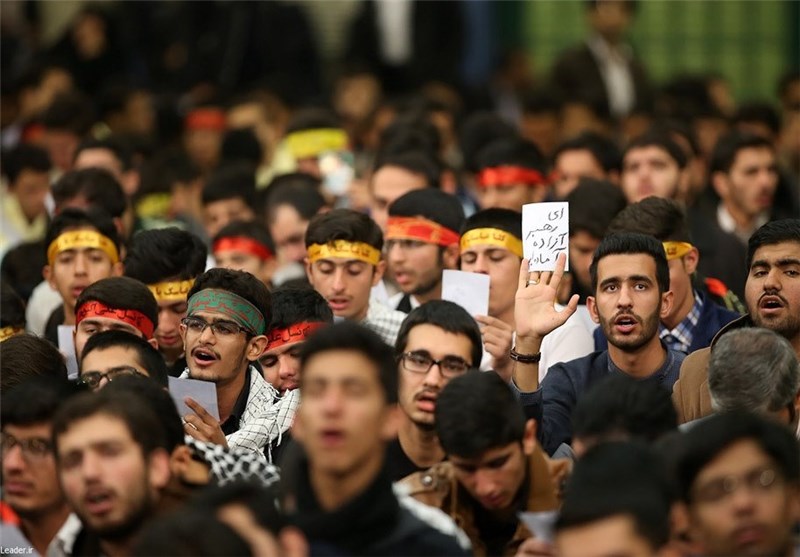 دیدار مردم لرستان با مقام معظم رهبری