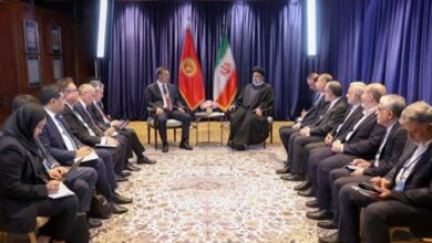 رئیسی: موانع توسعه مناسبات ایران و قرقیزستان هر چه سریعتر رفع شود