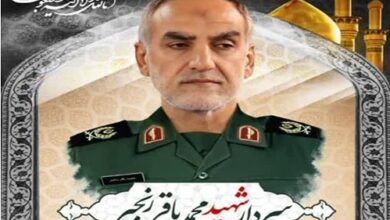 سردار محمدباقر رنجبر فرمانده و پیشکسوت دفاع مقدس آسمانی شد
