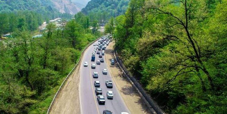 محور کندوان و هراز یکطرفه شد