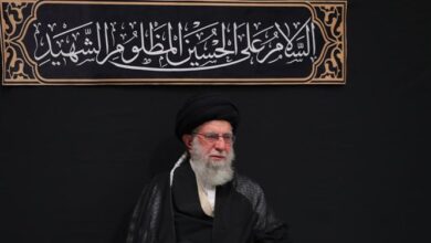 مراسم عزاداری هیأتهای دانشجویی در حضور رهبر معظم انقلاب برگزار شد