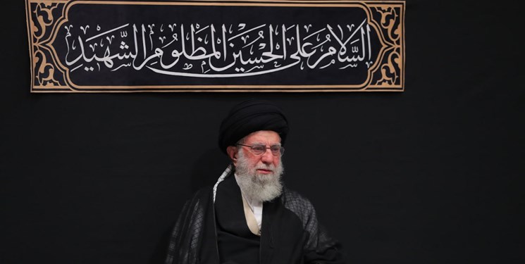 مراسم عزاداری هیأتهای دانشجویی در حضور رهبر معظم انقلاب برگزار شد