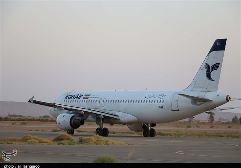 نخستین پرواز بینالمللی فرودگاه سمنان به مقصد نجف انجام شد