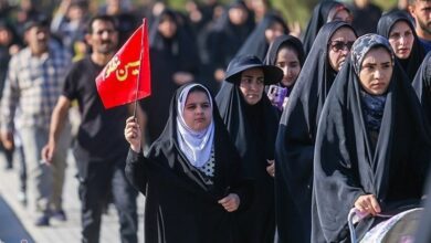 پیادهروی جاماندگان اربعین در خوزستان/ قافله عشاق به میدان آمدند