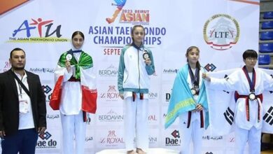 پینار لطفیزاده مدال نقره تکواندو آسیا را برای ایران به ارمغان آورد