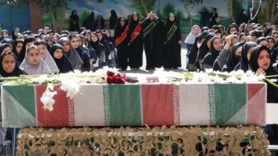 پیکر مطهر شهید «سعید پناهی فرد» در کوهدشت تشییع میشود