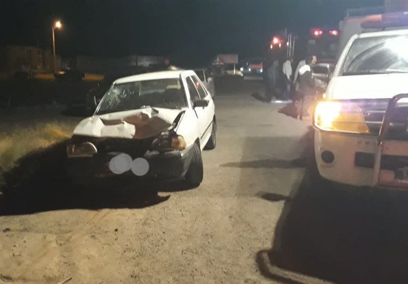 ۱۳ مصدوم در پی تصادف در سیستان