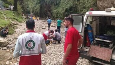 ۲ عضو یک خانواده در آبشار عباسآباد غرق شدند