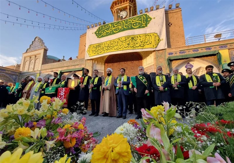 آیین جشن و سرور سالروز ولادت حضرت عبدالعظیم (ع) برگزار شد + تصاویر