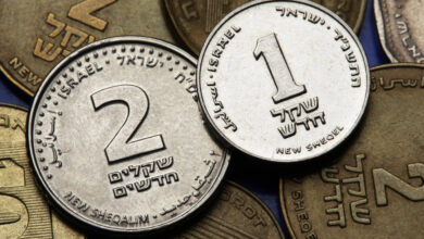 ارزش شِکِل اسرائیل در بحبوحه جنگ با فلسطین به پایینترین سطح ۷ ساله خود رسید