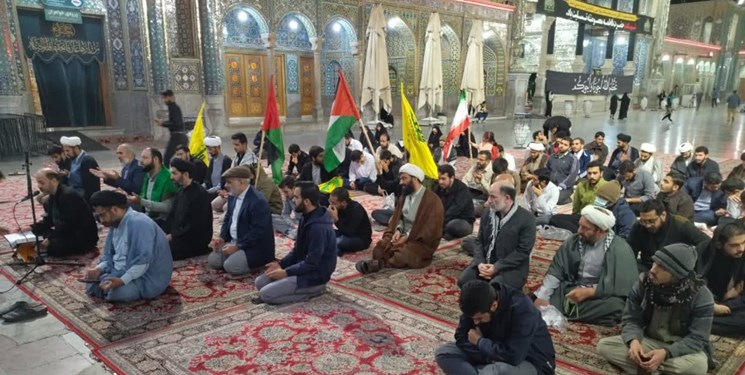 استغاثه مردم قم برای رهایی فلسطینیها از جنایات رژیم کودککش