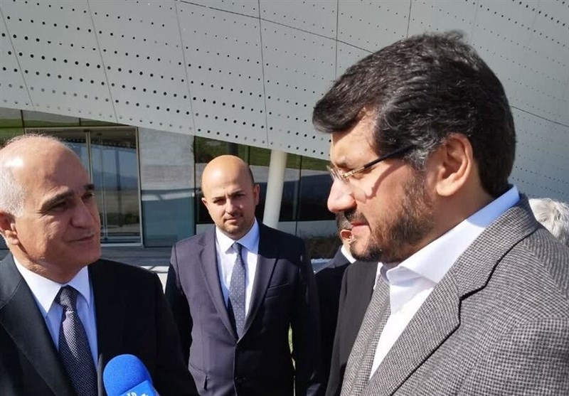 استقبال معاون نخست وزیر آذربایجان از مهرداد بذرپاش