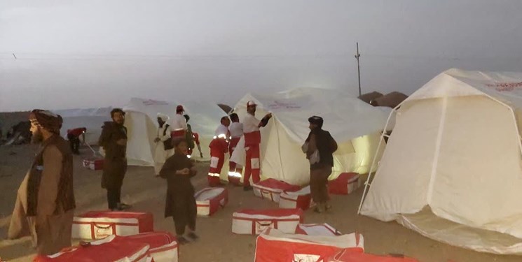 اسکان ۲۵۰ خانوار زلزلهزده در هرات افغانستان