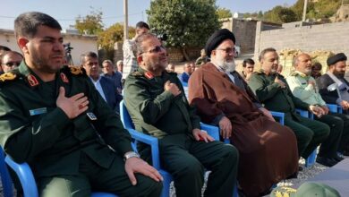 افتتاح طرحهای آبرسانی به روستاهای کهگیلویه وبویراحمد با حضور رئیس سازمان بسیج