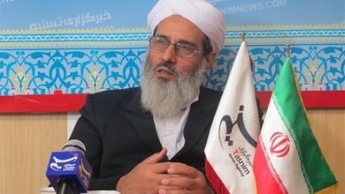 امام جمعه اهل سنت تایباد: سکوت در مقابل جنایت ضد بشری صهیونیستها همراهی با آنهاست