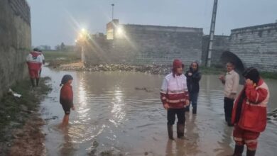 امدادرسانی به 224 نفر در سیل اخیر استان اردبیل