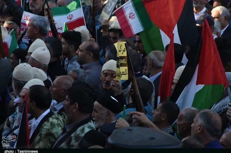 انزجار مردم لرستان از جنایات اسرائیل/ گزارش تسنیم از راهپیمایی مردم خرمآباد را ببینید + فیلم