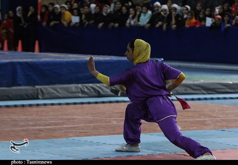 برگزاری مسابقات ووشوی قهرمانی کشور در کرمان + تصویر