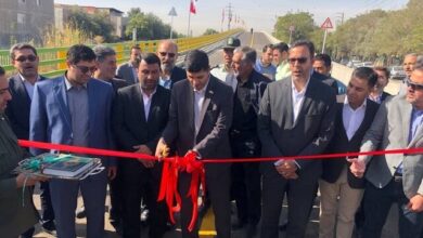 بزرگترین پل روگذر راهآهن کشور افتتاح شد