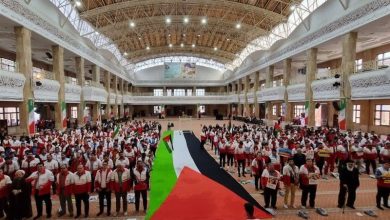 تجمع امدادگران گلستانی در محکومیت اسرائیل/ ثبتنام پزشکان و پرستاران برای اعزام به غزه +تصاویر