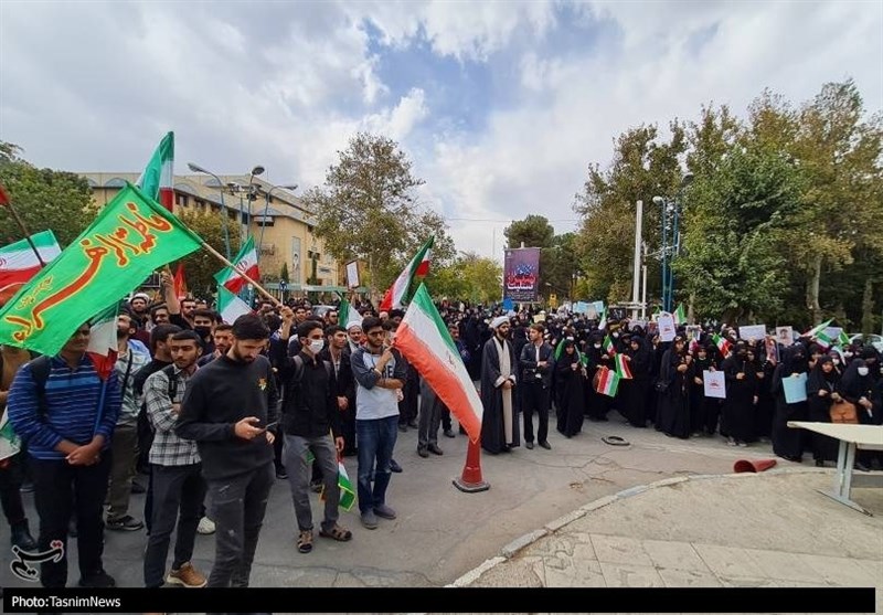 تجمع دانشگاهیان و کادر درمان کردستان در محکومیت جنایات رژیم صهیونیستی