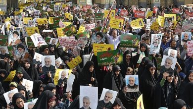 تجمع مردم ایران در اعلام انزجار از جنایات رژیم غاصب صهیونیستی/ “نه سازش، نه تسلیم نبرد با اسرائیل” + فیلم