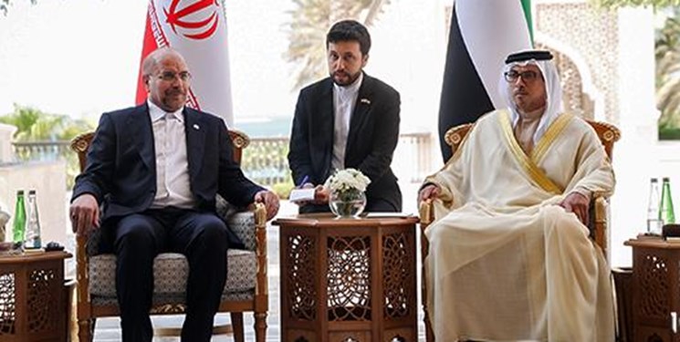توسعه روابط دوجانبه محور اصلی دیدار قالیباف و معاون نخستوزیر امارات