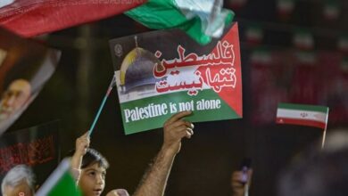 حمایت مردم کاشان از عملیات “طوفانالاقصی” + فیلم و تصاویر