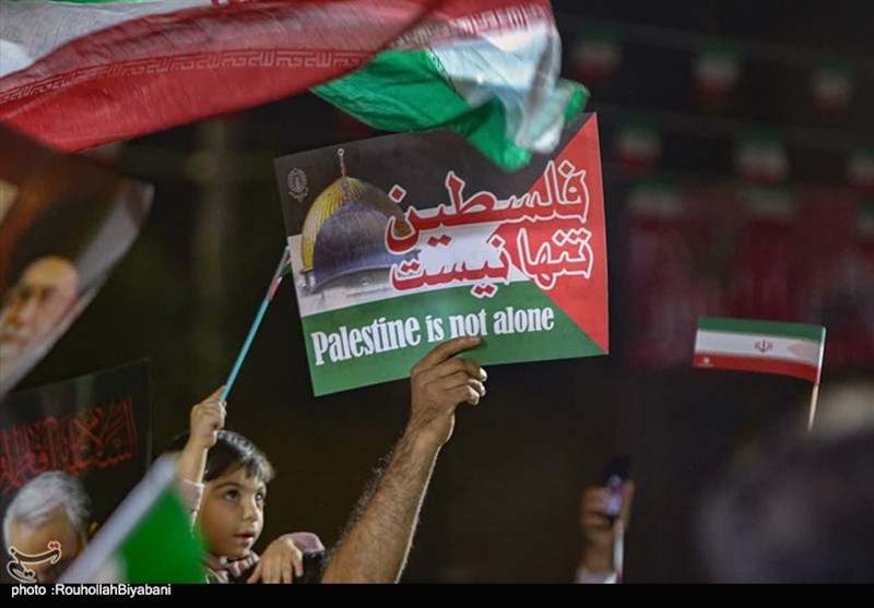 حمایت مردم کاشان از عملیات “طوفانالاقصی” + فیلم و تصاویر