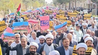 خراسانجنوبیها در میدان حمایت از فلسطین