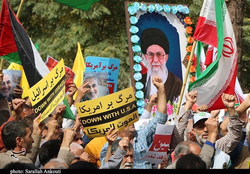 خروش مردم کرمان در حمایت از مردم مظلوم فلسطین/ هشدار مردم به اسرائیل + فیلم و عکس