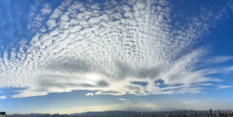 دلیل ابرهای خاص و متفاوت در آسمان اردبیل چه بود؟ + عکس