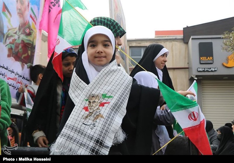 راهپیمایی مردم کهگیلویه و بویراحمد در حمایت از مردم فلسطین+ تصاویر