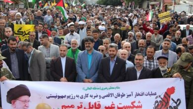 راهپیمایی مردم گلستان در محکومیت جنایات رژیم کودککش صهیونیست + تصاویر