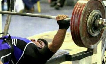 رقابتهای پرس سینه قهرمانی غرب کشور در سنندج پایان یافت