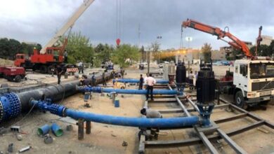 رینگ آبرسانی تهران کمبود آب سامانههای شرقی را جبران میکند