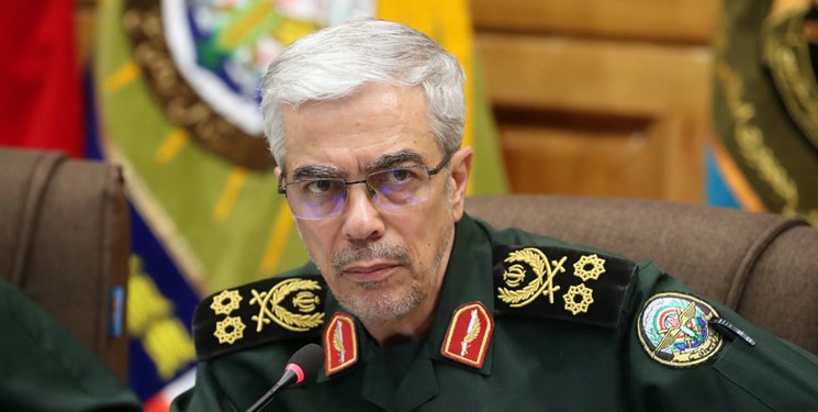 سرلشکر باقری: سازمانهای بین المللی به سکوت خود در قبال نسلکشی در غزه پایان دهند