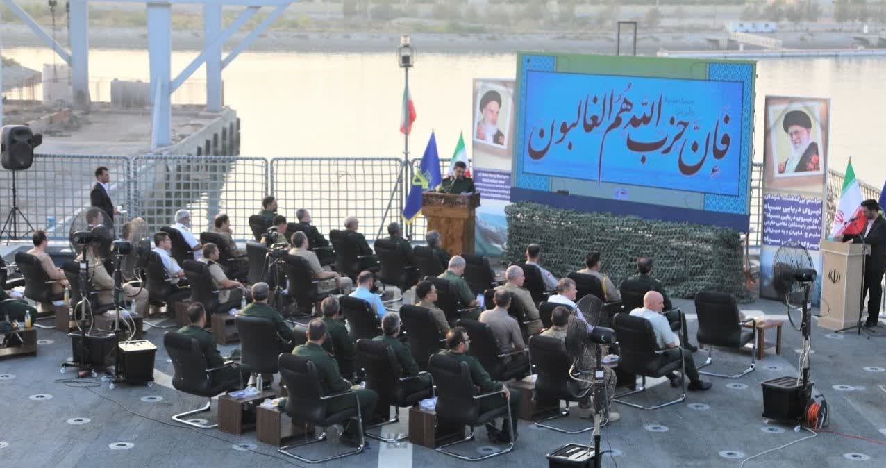 سپاه پاسداران | سپاه , نیروی دریایی | ندسا | نیروی دریایی سپاه , سردار علیرضا تنگسیری , شهید سپهبد قاسم سلیمانی ,