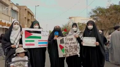 فیلم| پیام قمیها به ملت مظلوم فلسطین