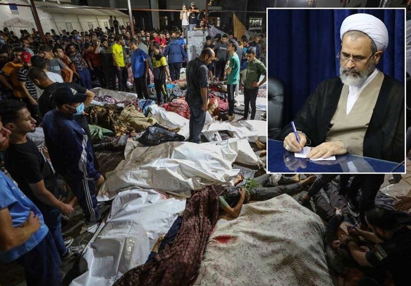 محکومیت بمباران بیمارستان المعمدانی غزه از سوی حوزههای علمیه/ دروس حوزه امروز تعطیل شد