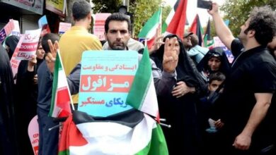 محکومیت جنایات رژیم صهیونیستی در لرستان/ فریاد «مرگ بر اسرائیل» طنینانداز شد+ تصاویر