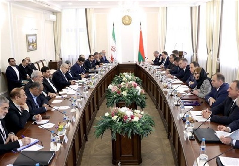 مخبر در نشست مشترک هیأتهای ایران و بلاروس: هژمونی آمریکاییها به هم ریخته است