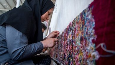 مددجویان کمیته امداد خراسان شمالی امسال ۴۵۰ تخته فرش بافتند