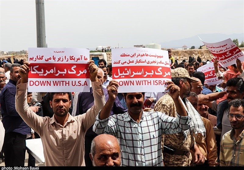 مردم کاشان در محکومیت جنایات رژیم غاصب صهیونیستی راهپیمایی کردند + تصاویر