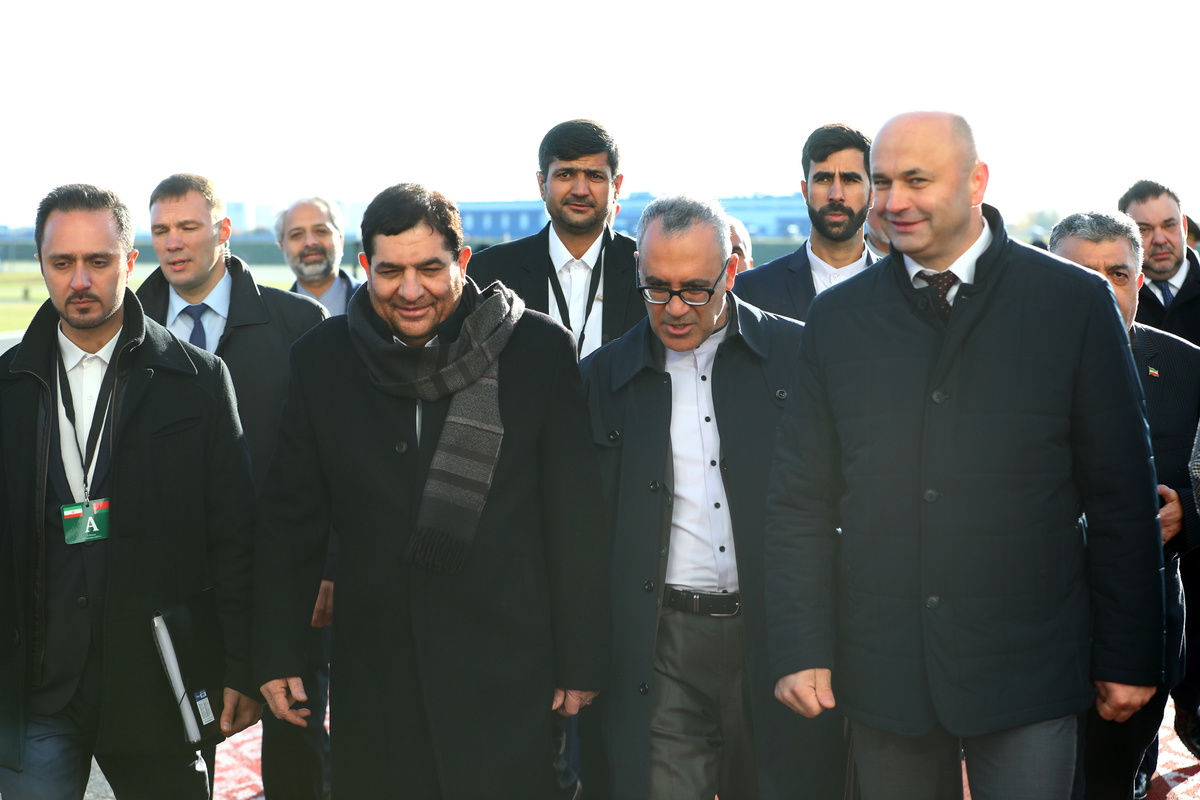 معاون اول رییسجمهور وارد بلاروس شد