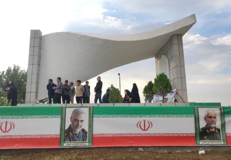 پیکرواره شهید گمنام امامزاده خضر رونمایی شد