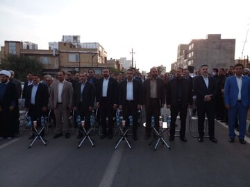 یک محور مواصلاتی جدید در کرمانشاه افتتاح شد